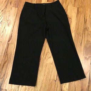 Black dress capris